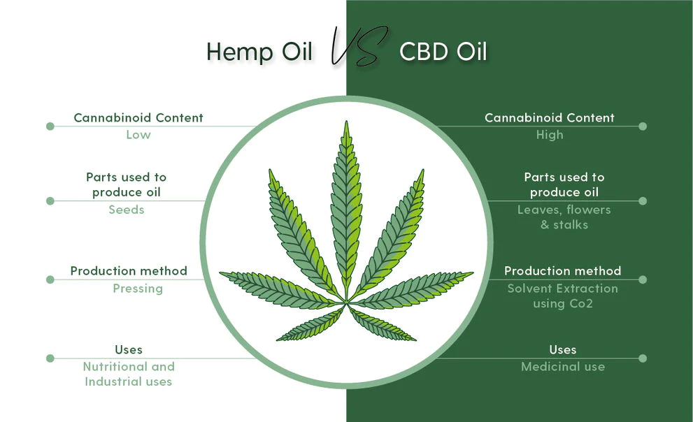 What’s the Difference Between Hemp and CBD Oil