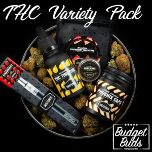 BUDGET BUDS COUPON for THC VARIETY PACK