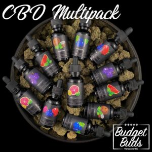 BUDGET BUDS COUPON for CBD TINCTURES MULTIPACK | 12 COUNT