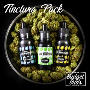 BUDGET BUDS COUPON for TINCTURE VARIETY PACK