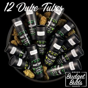 BUDGET BUDS COUPON for 25% OFF MIX AND MATCH 12 DUBE TUBES