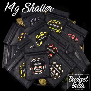 BUDGET BUDS COUPON for 25% OFF MIX AND MATCH 14G SHATTER