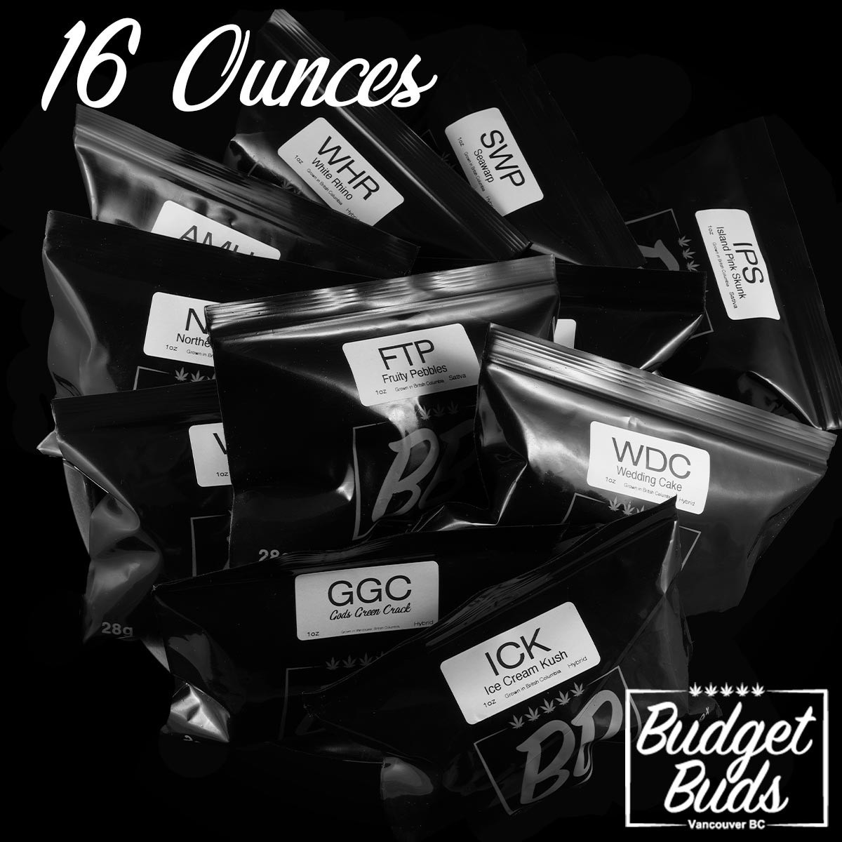 BUDGET BUDS COUPON for 30% OFF MIX AND MATCH 16 OZ