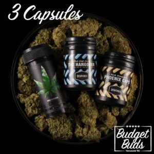 BUDGET BUDS COUPON for 20% OFF MIX AND MATCH 3 CAPSULES