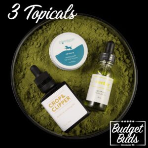 BUDGET BUDS COUPON for MIX & MATCH 3 TOPICALS