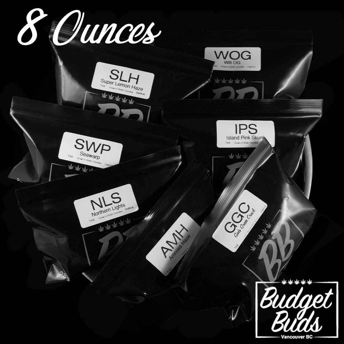 BUDGET BUDS COUPON for 20% OFF MIX AND MATCH 8 OZ