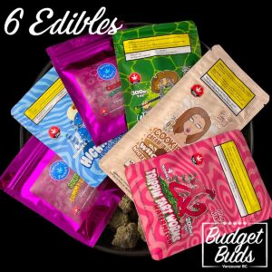 BUDGET BUDS COUPON for 20% OFF MIX & MATCH 6 EDIBLES