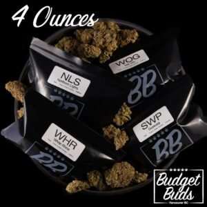 BUDGET BUDS COUPON for 15% OFF MIX AND MATCH 4 OZ