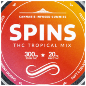 MMJ DIRECT COUPON For 25% OFF GUMMIES BY SPINS